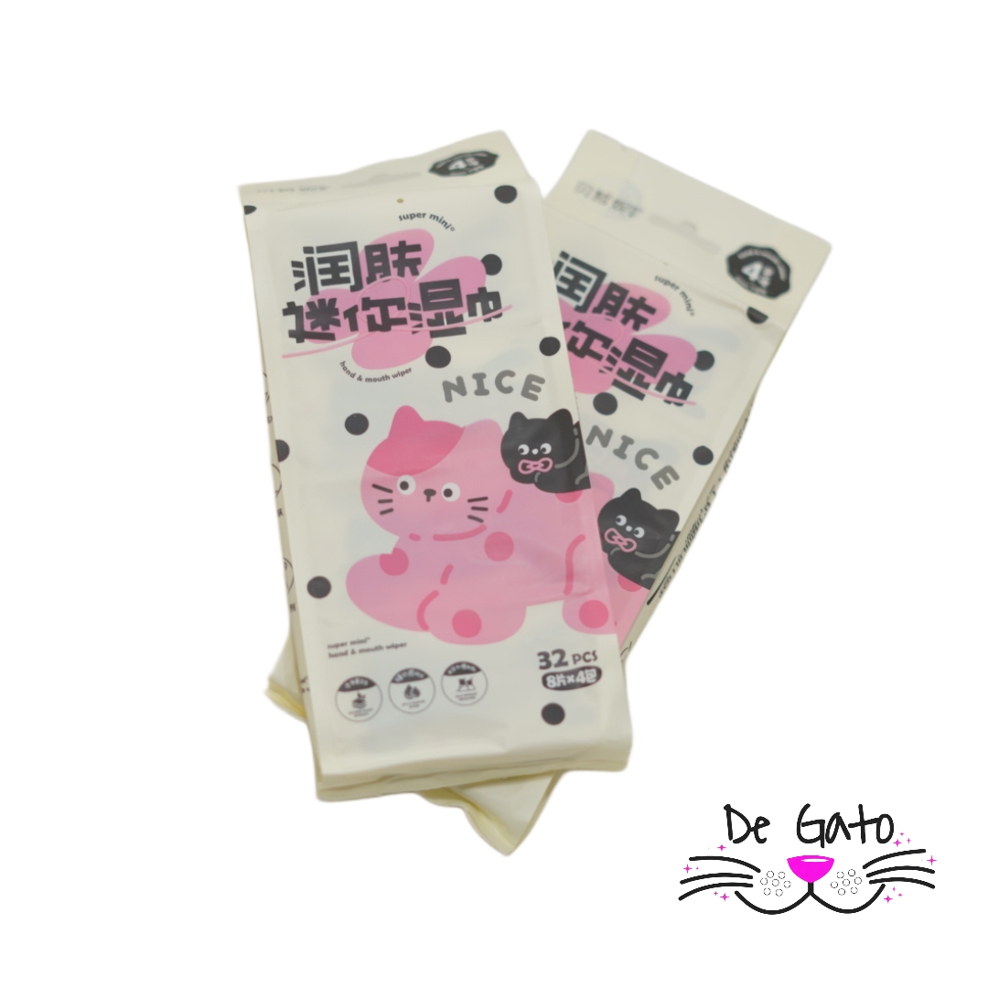 Toallitas Húmedas Gato Kawaii DeGato Chile