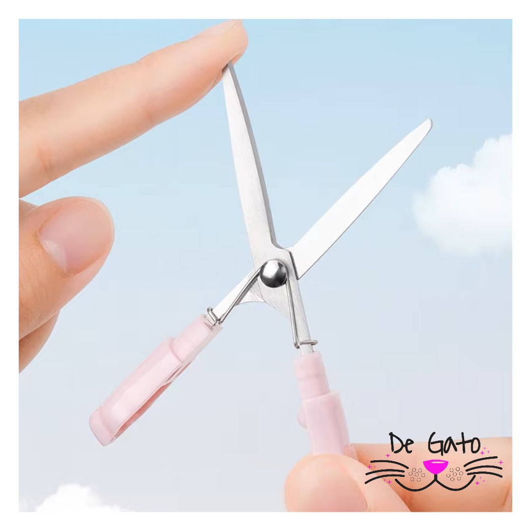 Tijeras Pata de Gato Kawaii