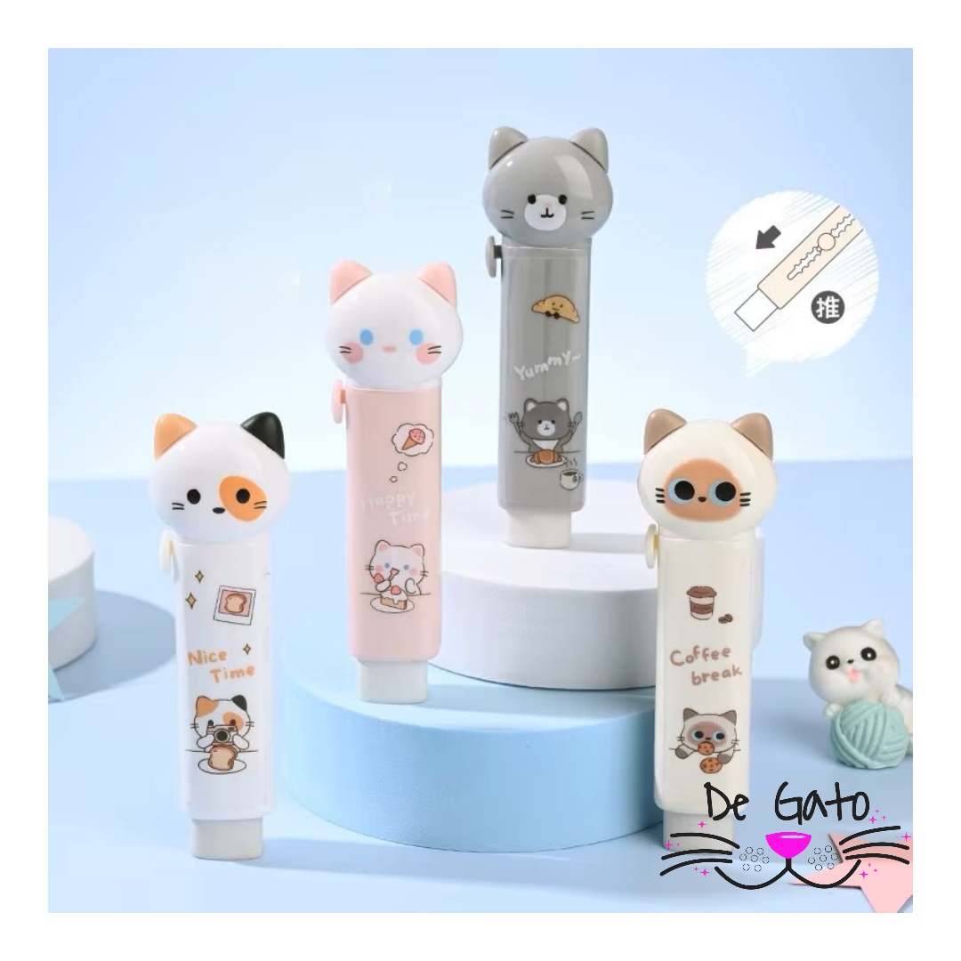 Goma Borradora de Gato Kawaii DeGato Chile