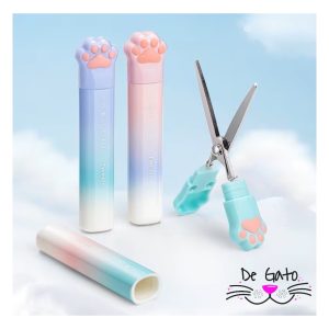 Tijeras Pata de Gato Kawaii