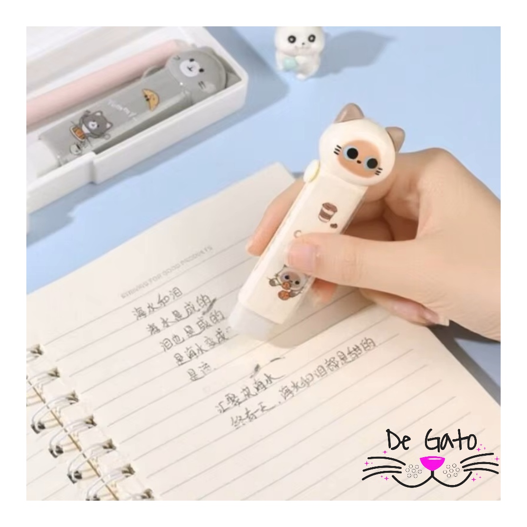 Goma Borradora de Gato Kawaii - Imagen 5