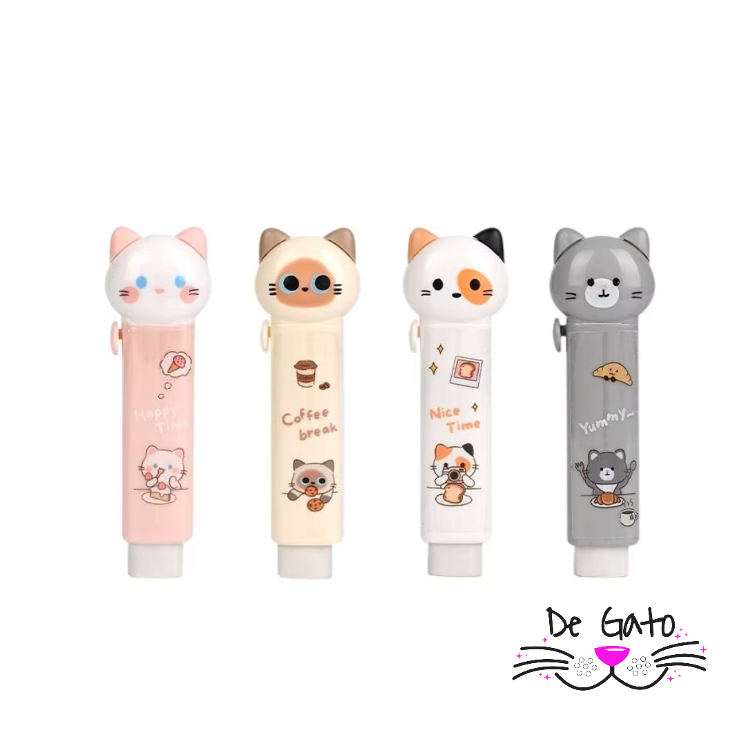 Goma Borradora De Gato Kawaii