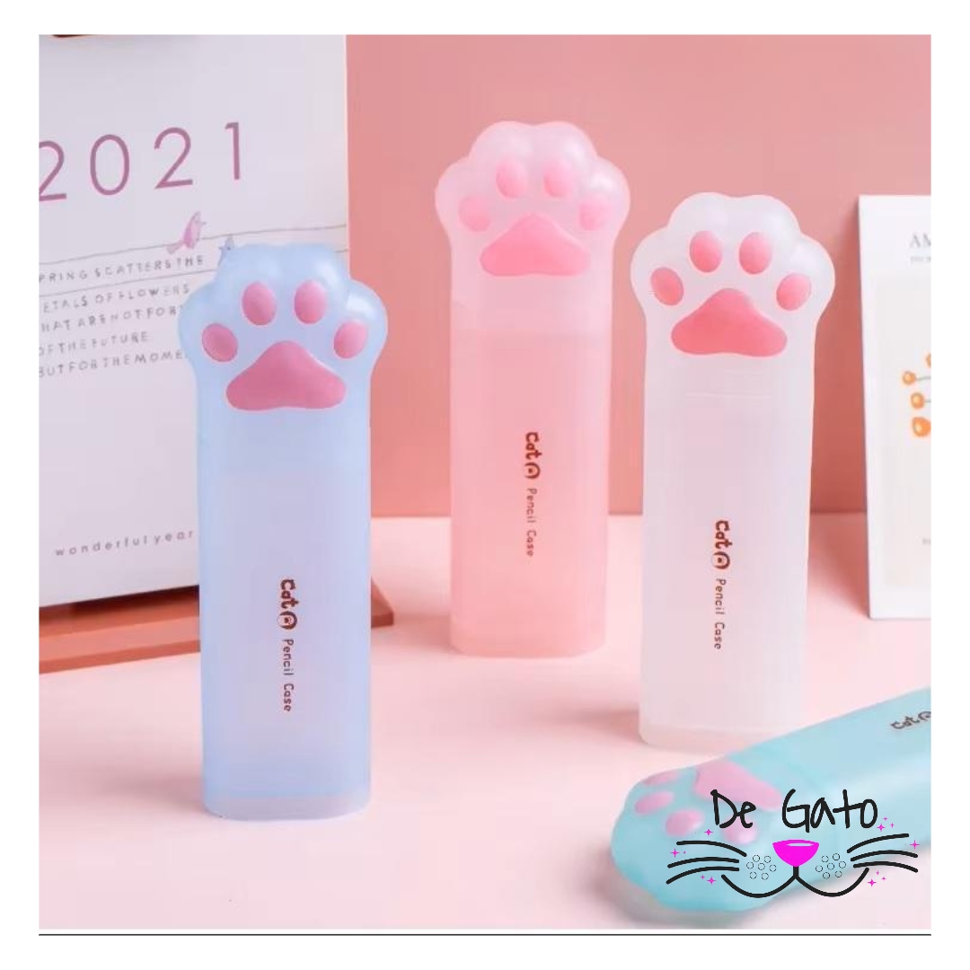 Estuche Pata de Gato Kawaii DeGato Chile